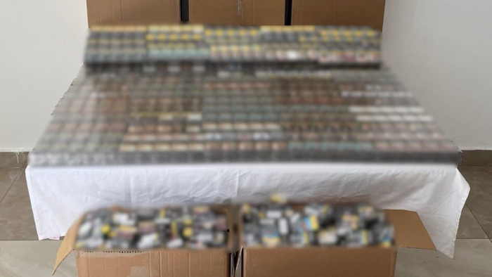 Antalya'da 1 milyon lira değerinde kaçak sigara ele geçirildi